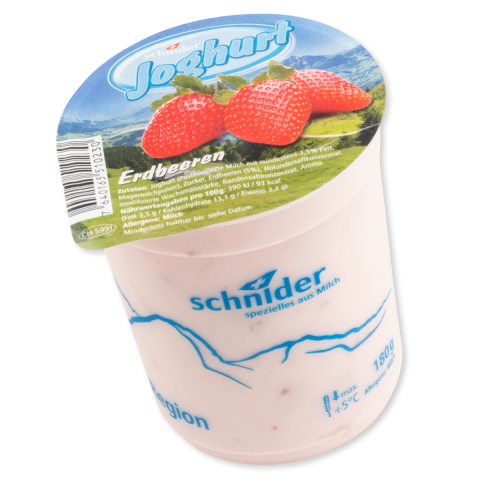 Joghurt 180 Erdbeeren