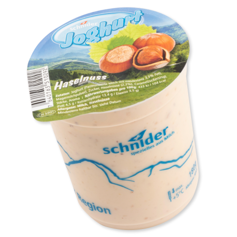 Joghurt 180 Haselnuss