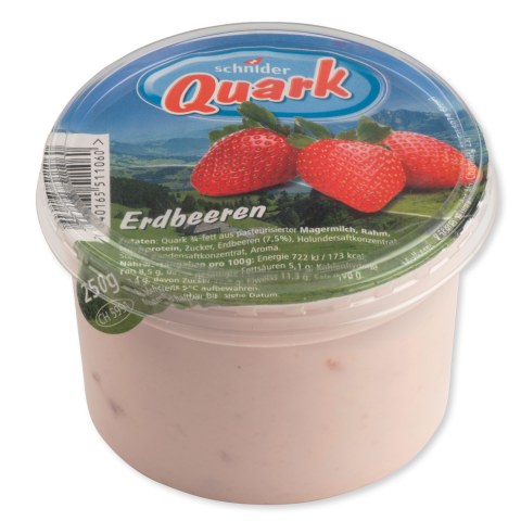 Quark 250 Erdbeeren